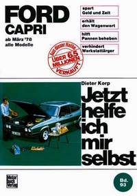 Ford Capri - ab März 78 alle Modelle