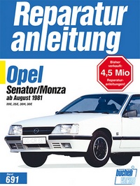 Opel Senator/Monza ab August 1981 - 20 E, 25 E, 30 H, 30 E 