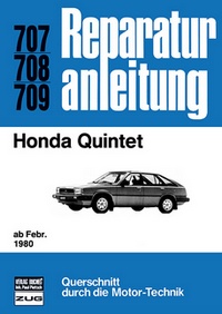 Honda Quintet - ab Februar 1980  //  Reprint der 12. Auflage 1983