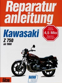 Kawasaki Z 750 ab (1980) - E1, H1, E2, L1, R1, GPZ