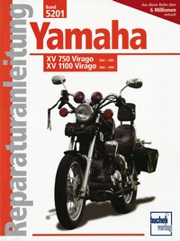 Yamaha XV 750 Virago 92-97 / XV 1100 Virago 89-99 - Luftgek,Viertaktm.obenl.Nockenwell  748 / 1063 cm3, V-Zweizyl. Winkel 75 Grad
