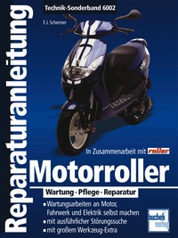Motorroller  - Wartung - Pflege - Reparatur