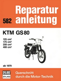 KTM  GS 80 - 125 / 175 / 250 / 400 cm³   ab  1979