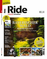 RIDE - Motorrad unterwegs, No. 14 - Bayerischer Wald