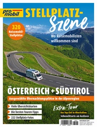 pro mobil Stellplatz-Szene - Österreich - Wo Reisemobilisten willkommen sind - Heft 01/2023